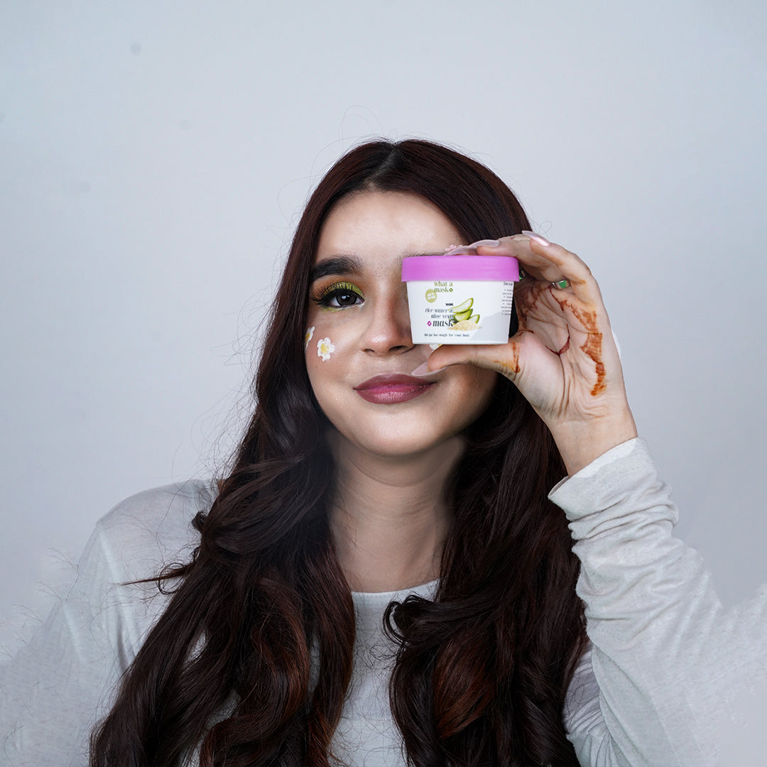 RICE AND SHINE (Rice & Aloe Vera Hair Mask)
